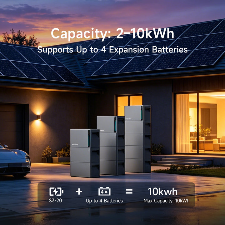Elecway Modular Stackable Energy Storage | 2-10kWh